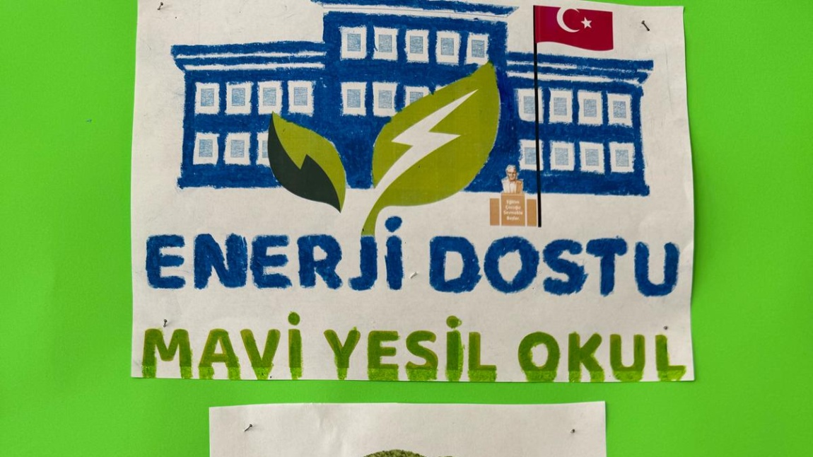 ENERJİ DOSTU MAVİ YEŞİL OKUL PROJESİ ŞUBAT AYI BROŞÜR TASARIM ÇALIŞMASI